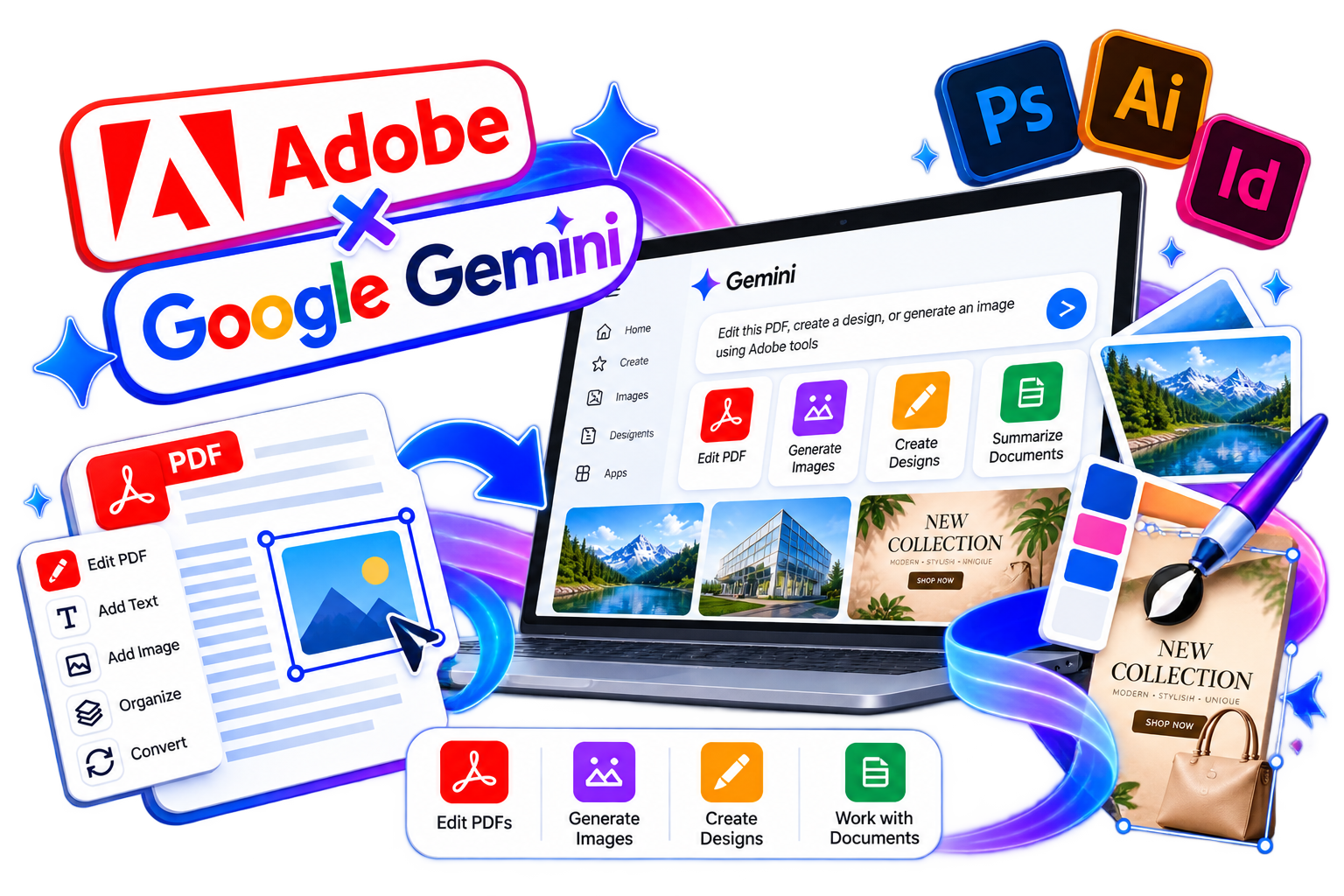 Adobe Brings Its Creative Tools to Google Gemini in Major 2026 AI Update
