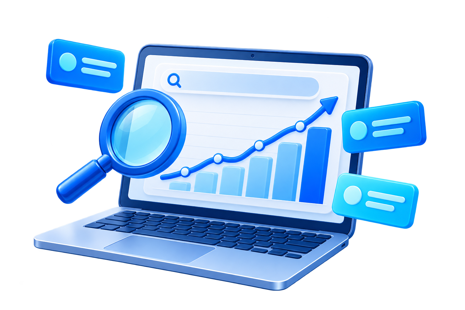 Google Trends keyword research illustration