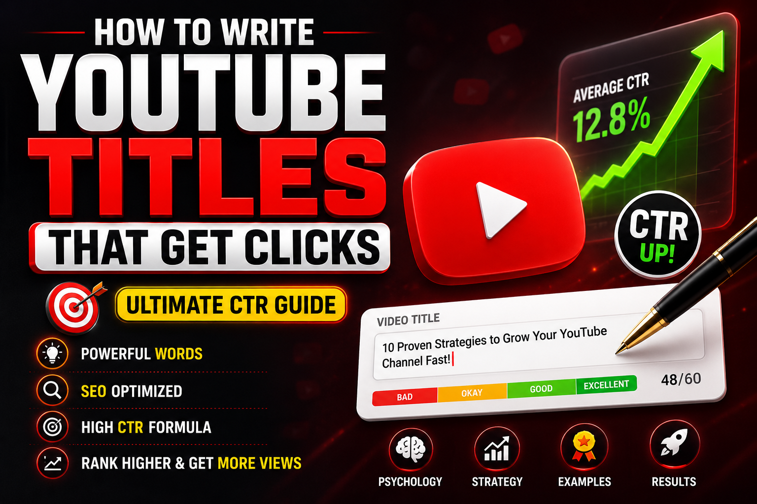 How to Write YouTube Titles That Get Clicks: Ultimate CTR Guide