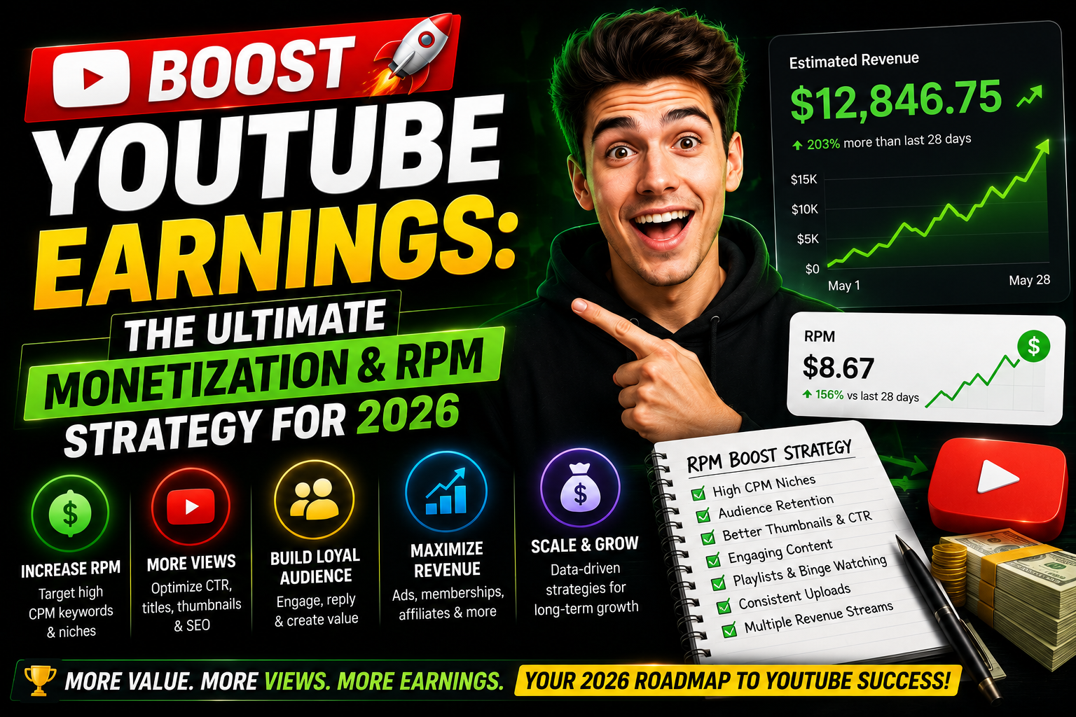 YouTube Monetization and RPM Strategy for 2026