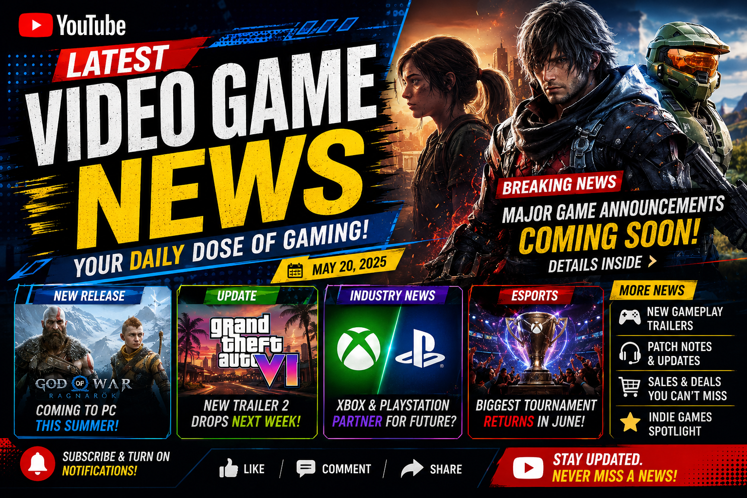 Latest Video Game News and Upcoming Releases 2026