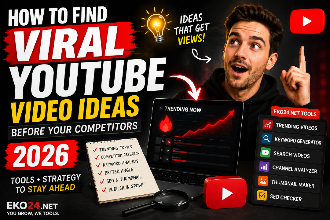 How to Find Viral YouTube Video Ideas Early in 2026