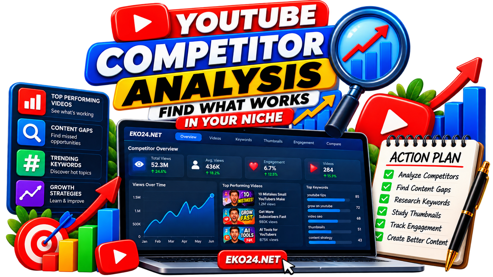 YouTube Competitor Analysis: How to Find What Works in Your Niche