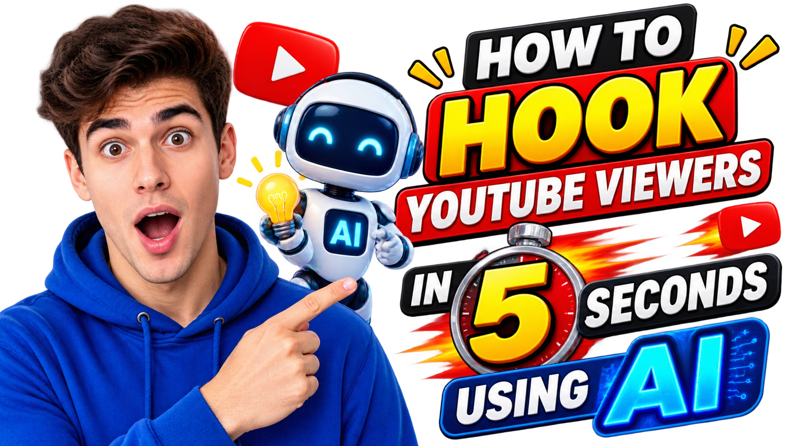 How to Hook YouTube Viewers in 5 Seconds Using AI | EKO24.NET