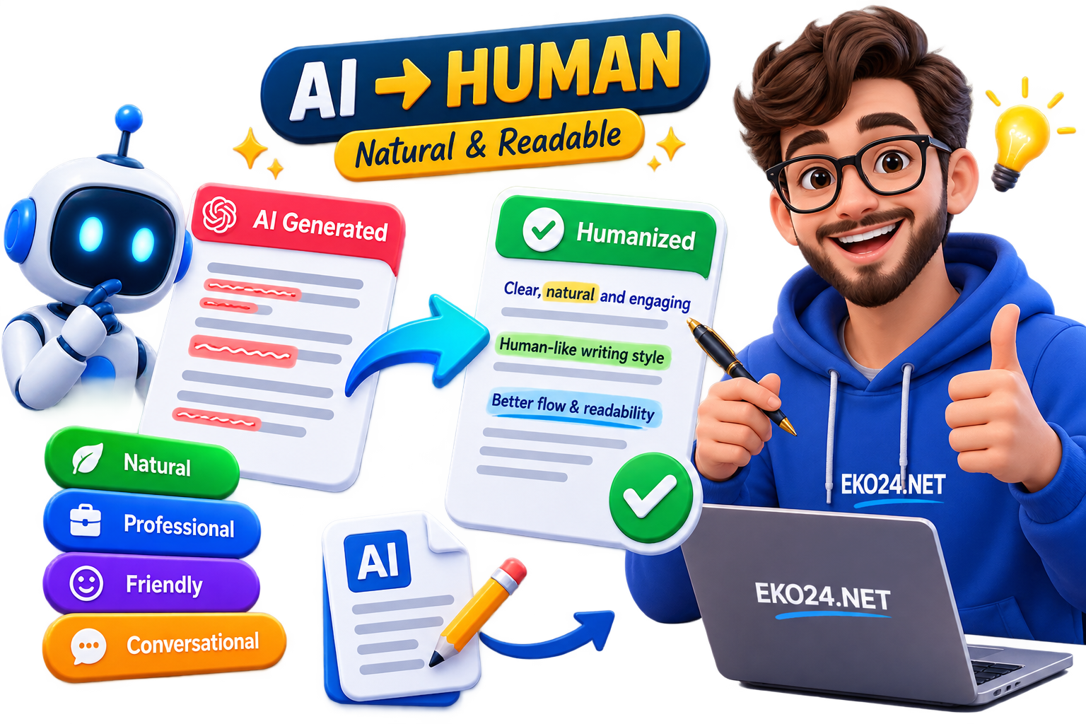 How to Humanize AI-Generated Content: Make Your Writing Sound Natural
