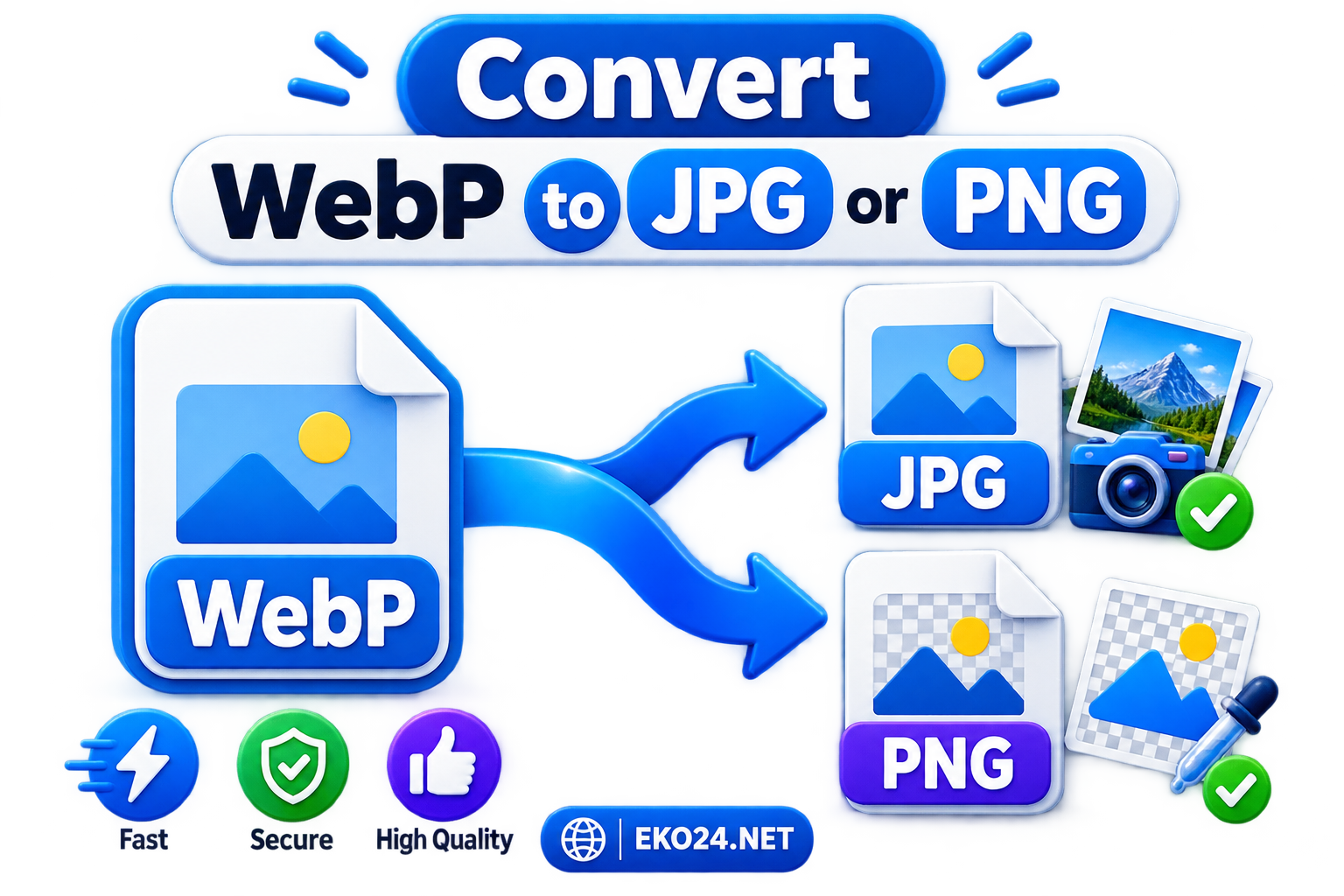 Convert WebP to JPG or PNG Online – Free Image Converter
