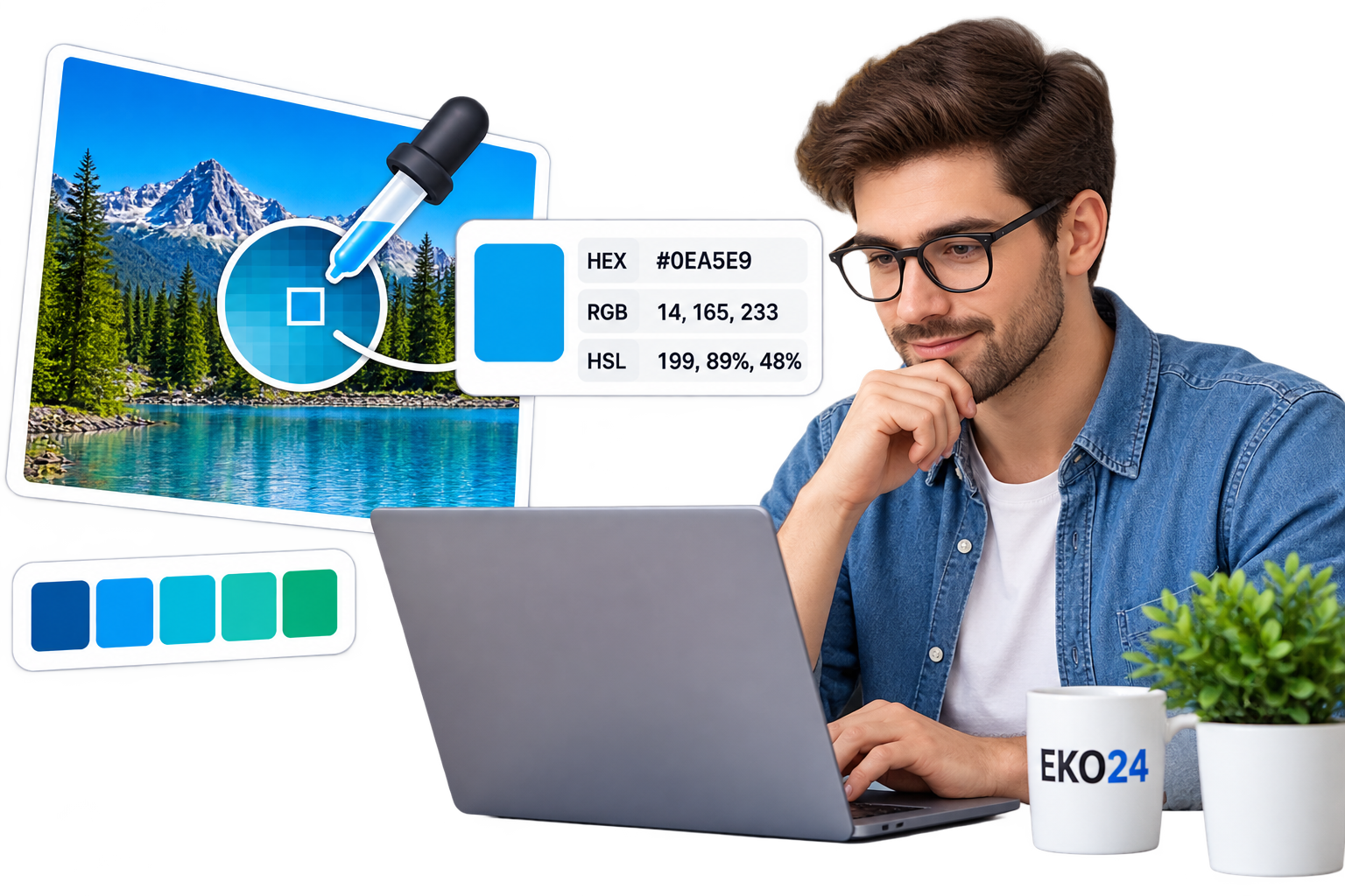 How to Pick Colors From an Image Online