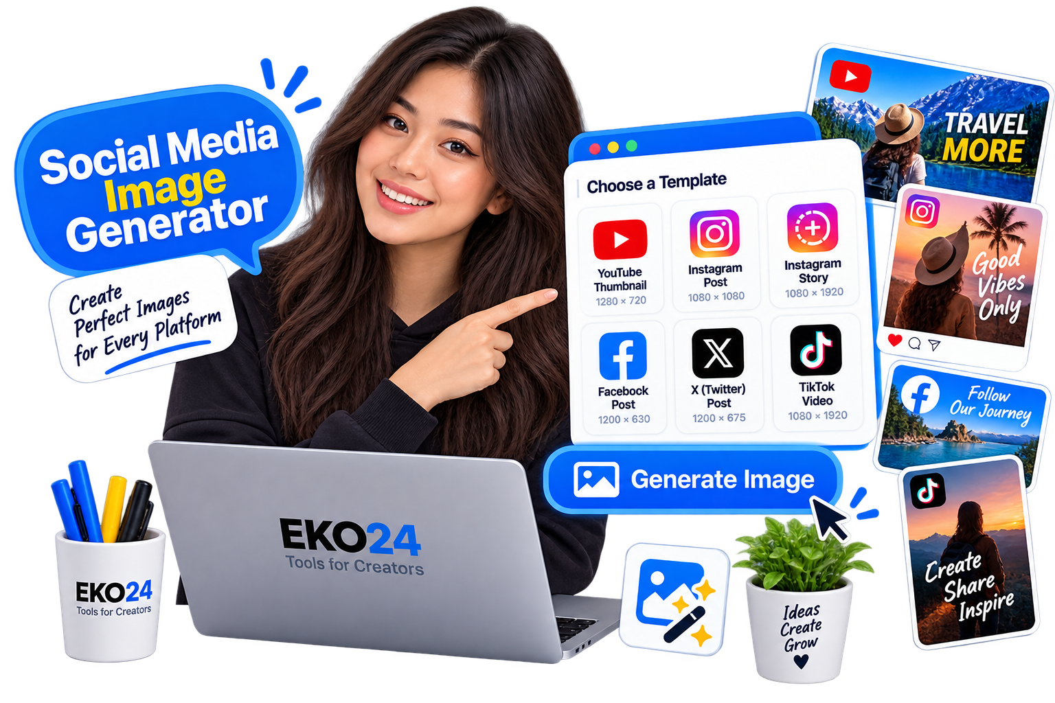 Social Media Image Generator Online