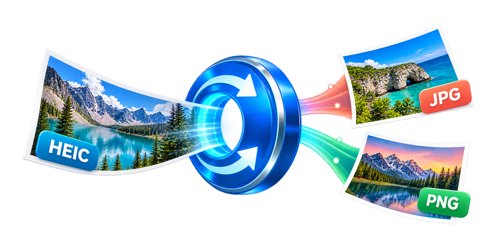 HEIC to JPG or PNG: Convert iPhone Photos Online