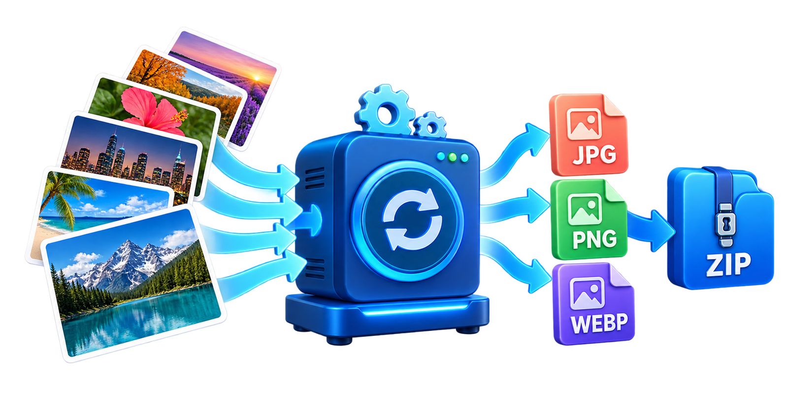 Bulk Image Converter: Convert Multiple Images Online
