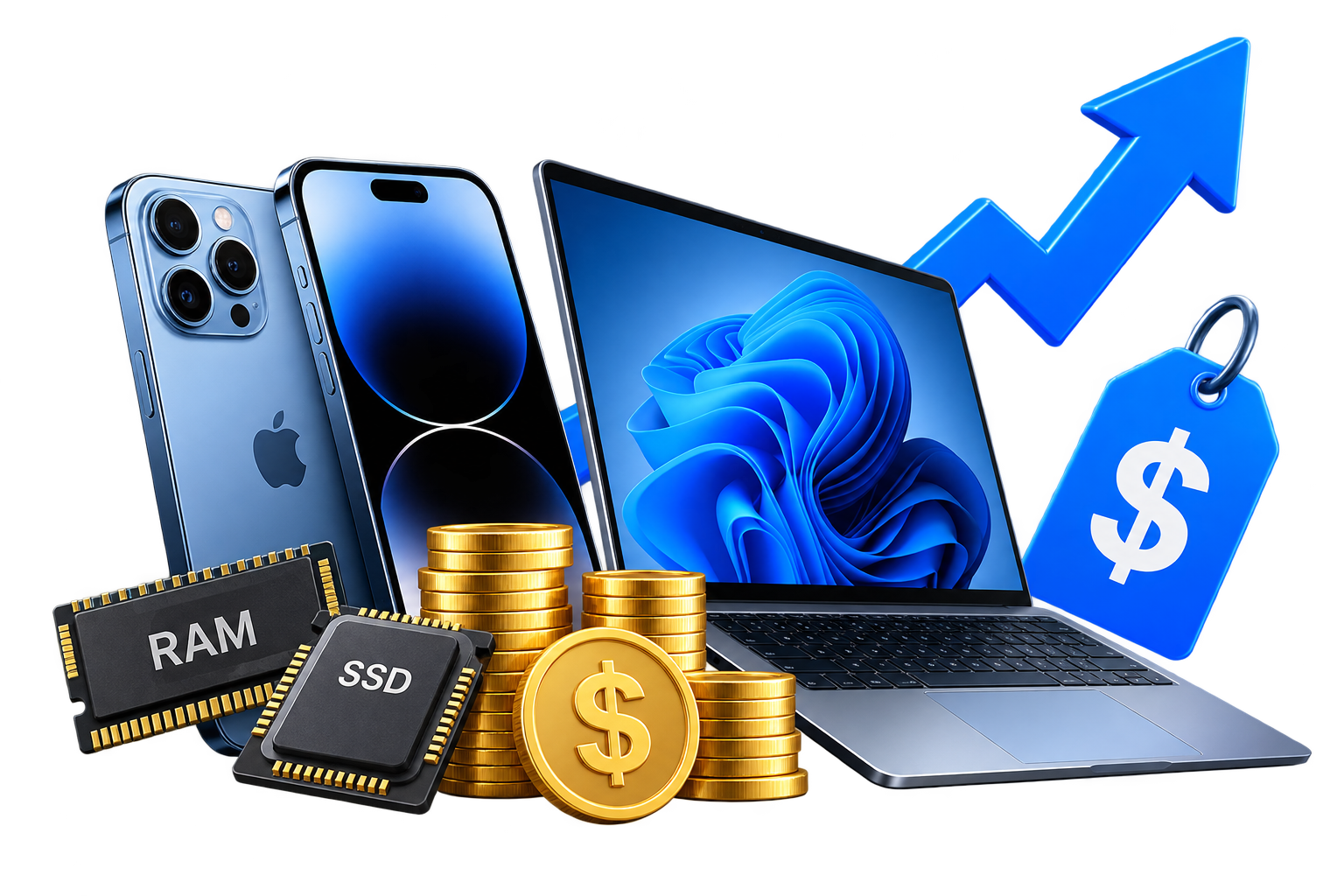 Why Smartphones and Laptops Are Getting More Expensive