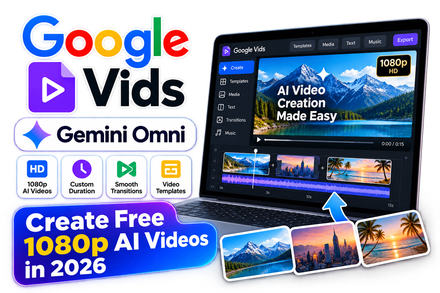 Google Vids Gets Gemini Omni: Create Free 1080p AI Videos in 2026