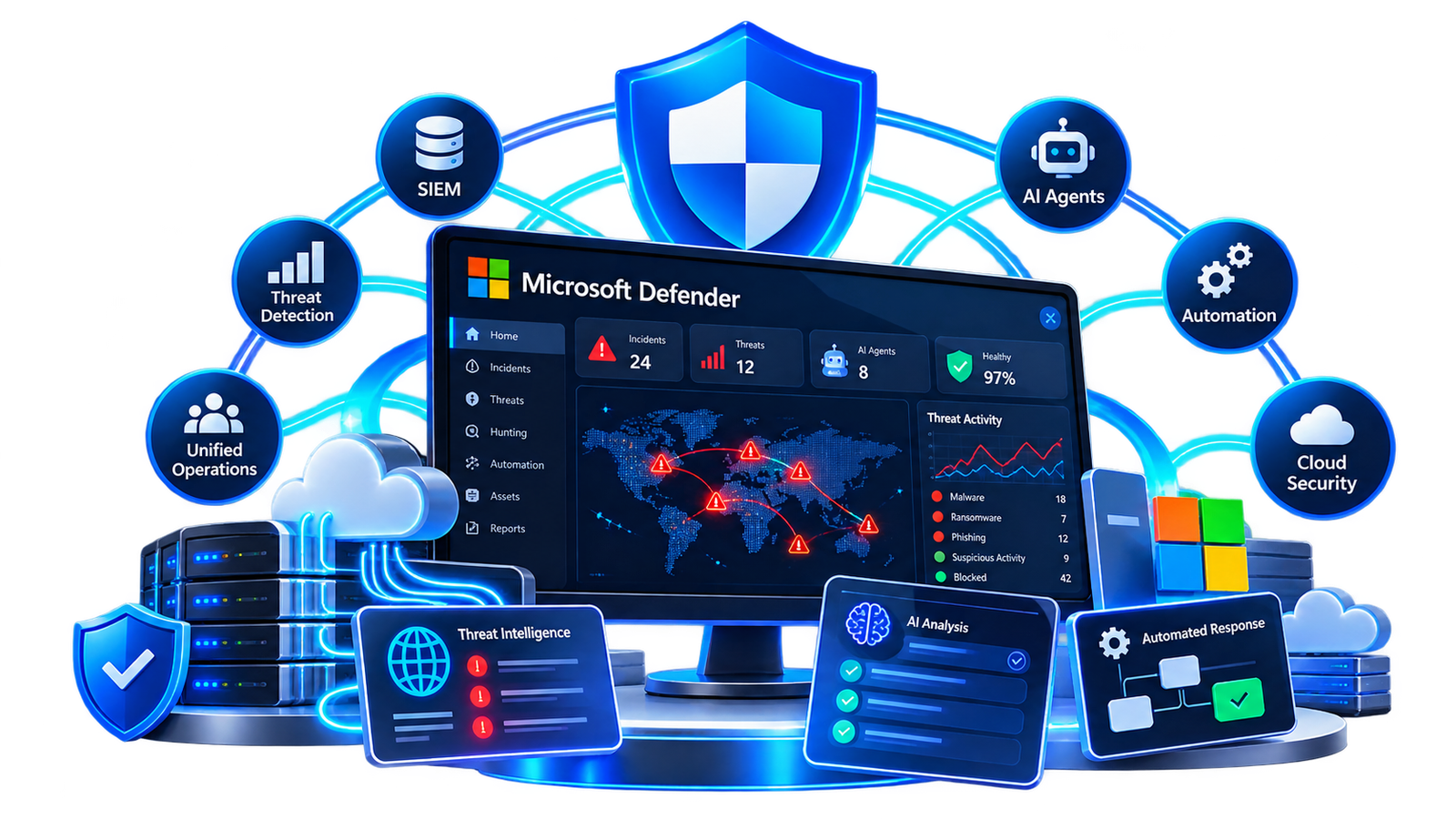 Microsoft Unveils an AI-Powered Security Operations Center for 2026