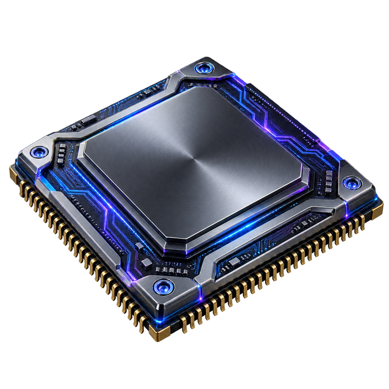 Advanced AI processor representing the NVIDIA RTX Spark platform