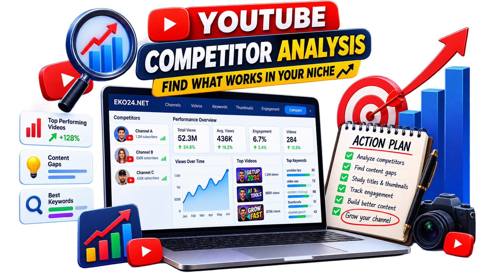YouTube Competitor Analysis: Find What Works in Your Niche