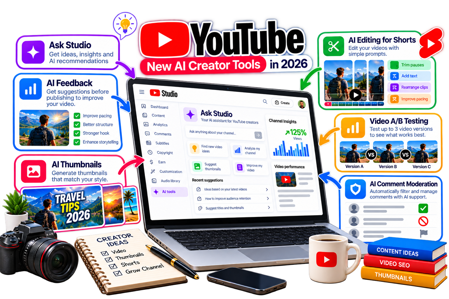 YouTube’s New AI Creator Tools in 2026: What Creators Need to Know
